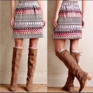 EUC Anthropologie Nomad Mini Skirt - Size 4